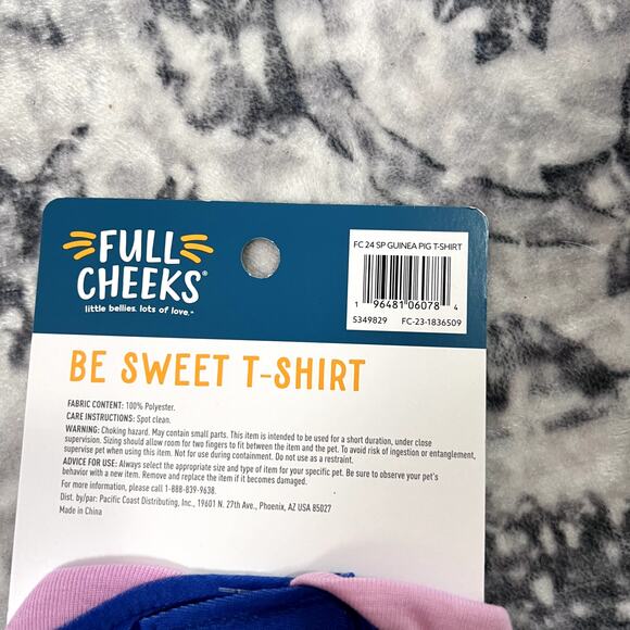 Full Cheeks "Be Sweet" Small Animal T shirt - Picture 4 of 4